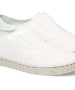 Slip-On Canvas Minimal – Unisex Canvas Sneakers – White